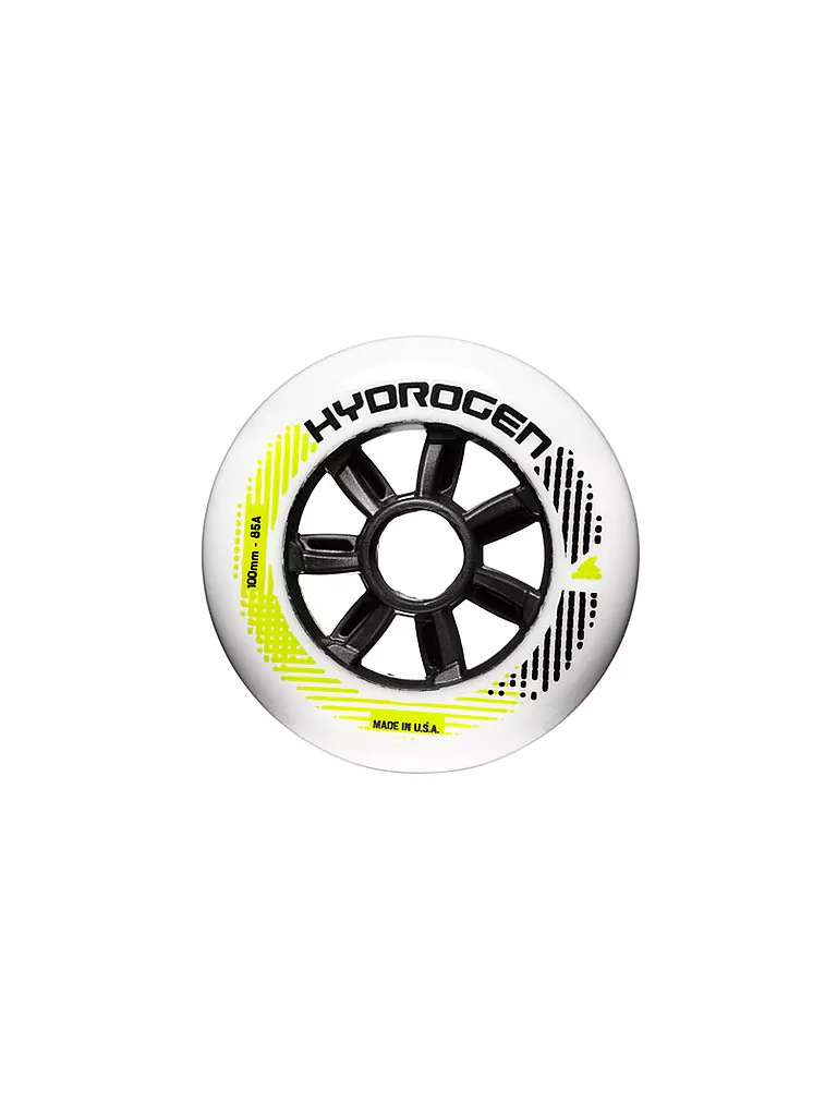 ROLLERBLADE | Ruote Hydrogen 100/85A (6 pz.) | Bianco