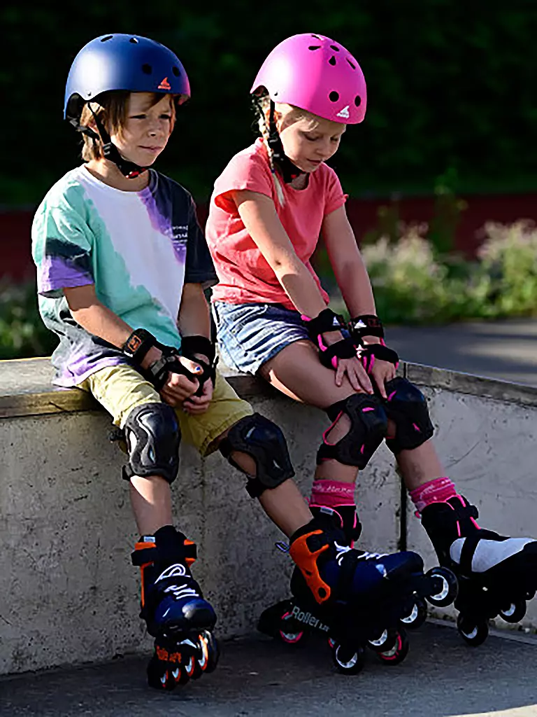 ROLLERBLADE | Set di protezioni per bambini | Fucsia