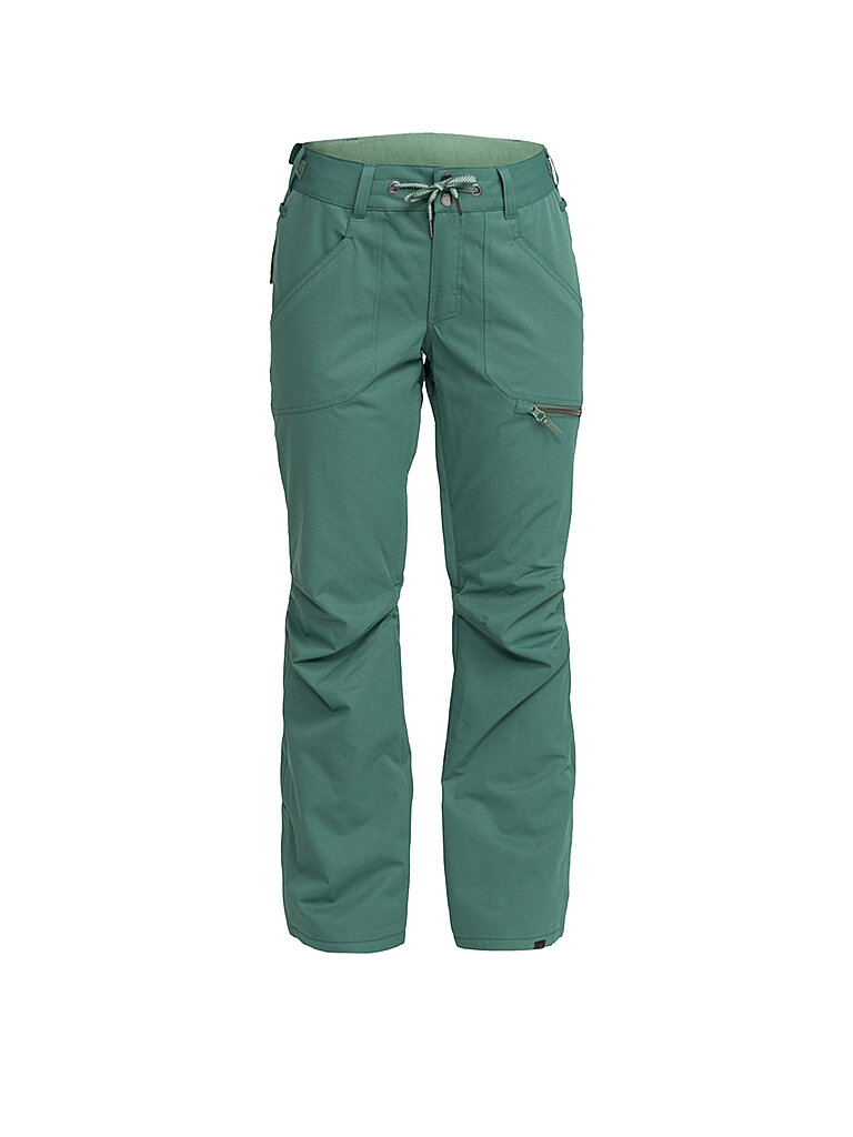 Pantaloni da snowboard da donna Nadia verde S