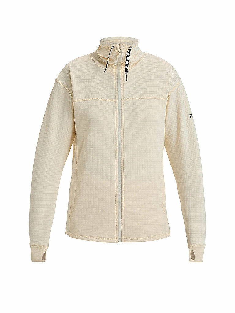 Giacca in pile da snowboard da donna Vertere crema S