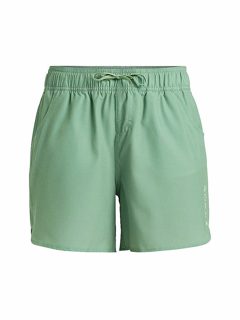 Shorts da donna Wave 5 pollici verde chiaro XS