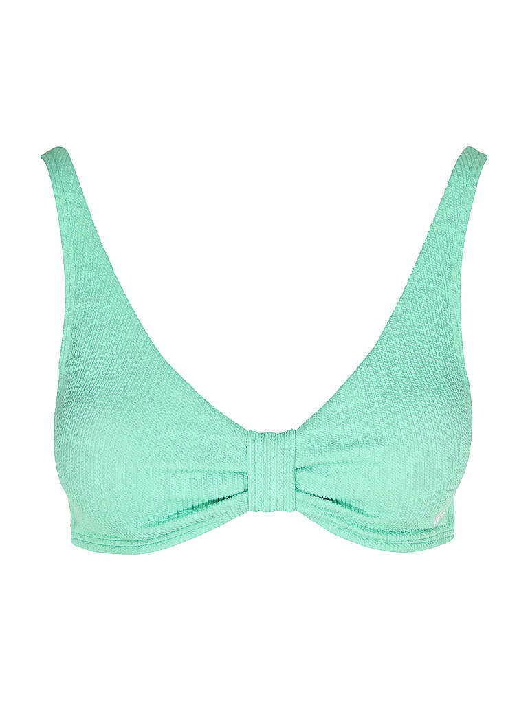 Top bikini da donna Sunshine senza ferretto verde M