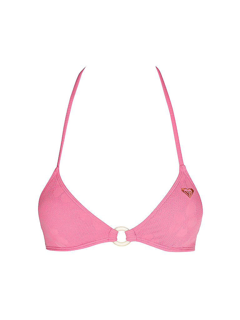 Top bikini da donna Paradise Fixed Tri rosa M