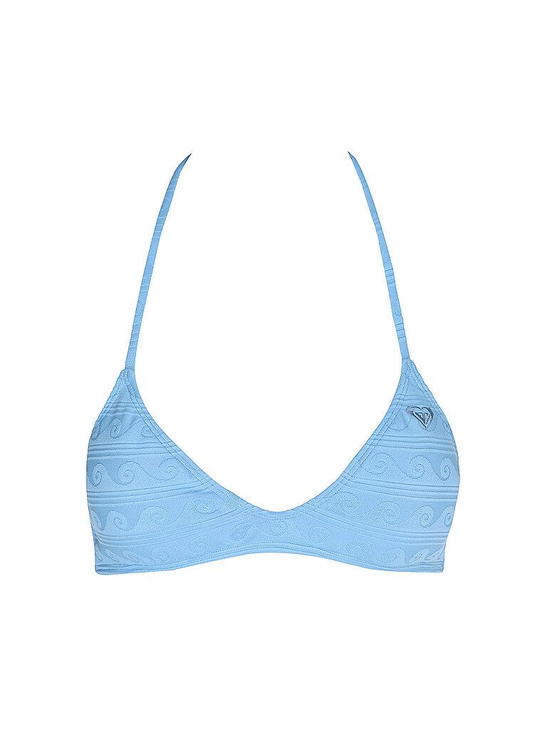 Top bikini da donna Paradise Wave Fixed Tri blu S