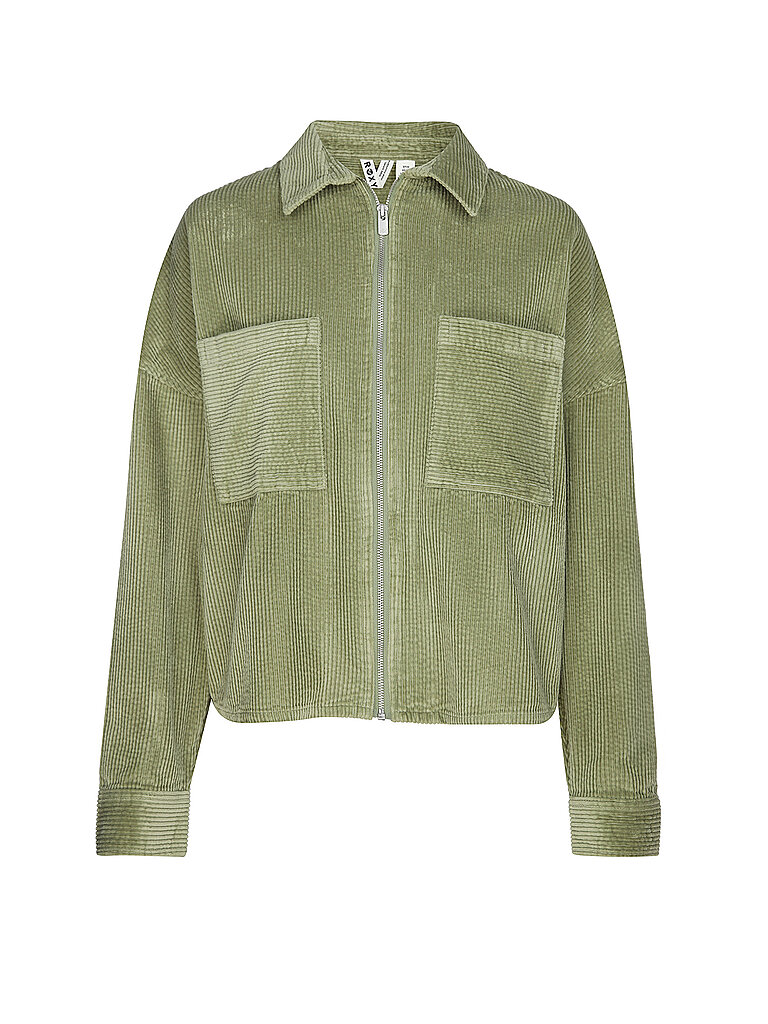 Giacca da donna Chilled Out Washed Cord oliva L