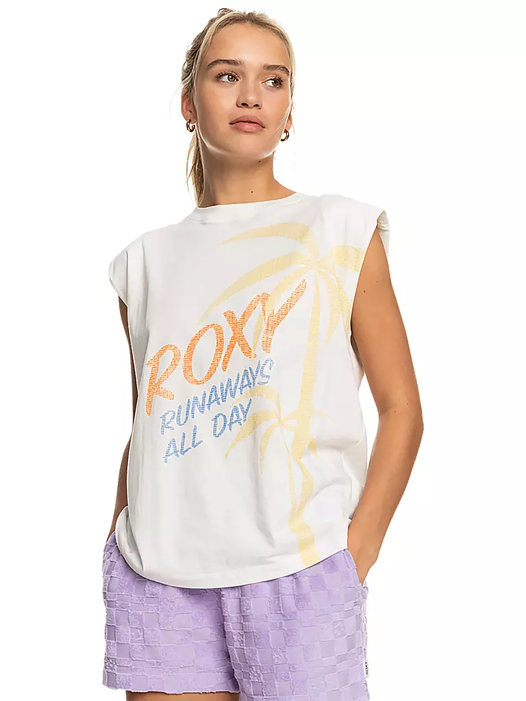 ROXY | Damen Beachshirt The Smell Of The Sea | Bianco