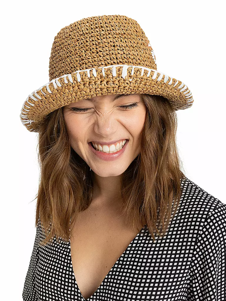 ROXY | Damen Sonnenhut Spotless Sunnies Bucket | Marrone chiaro