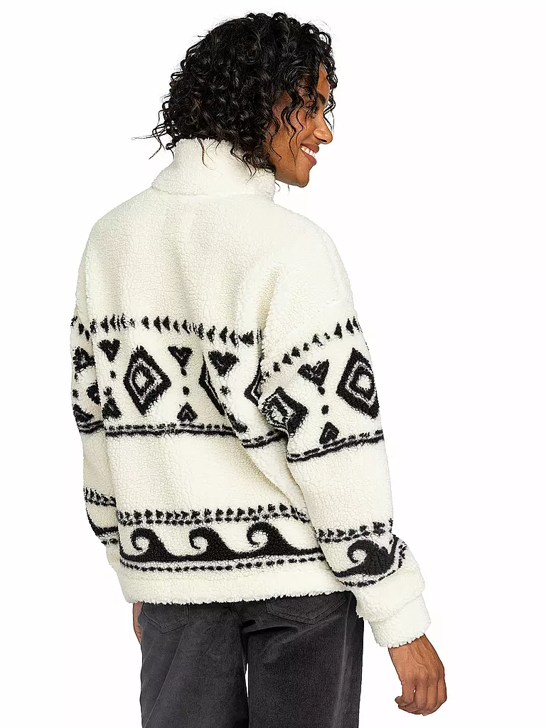 ROXY | Fleecesweater da donna Treasuren Soull | Bianco