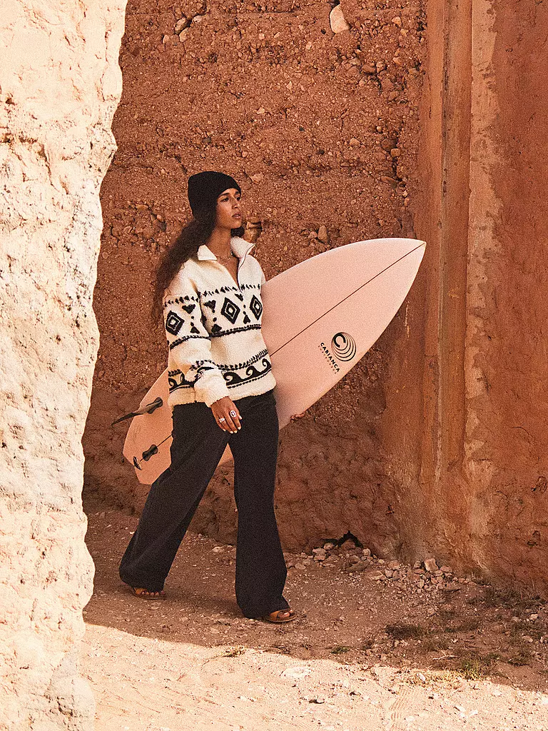 ROXY | Fleecesweater da donna Treasuren Soull | Bianco