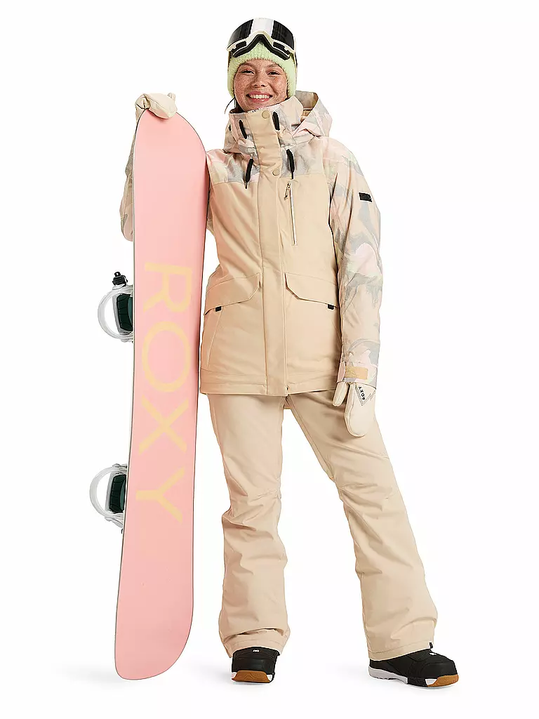 ROXY | Giacca da snowboard da donna Dawnrae Parka JK | Crema
