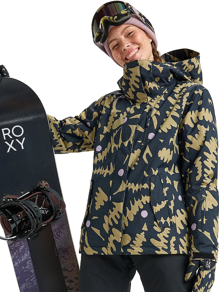 ROXY | Giacca da snowboard da donna Jetty Hoodie | Multicolore