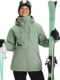 ROXY | Giacca da snowboard da donna Presence Parka | Verde chiaro