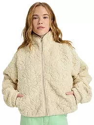 ROXY | Giacca in pile da donna Blurry Cloud | Crema