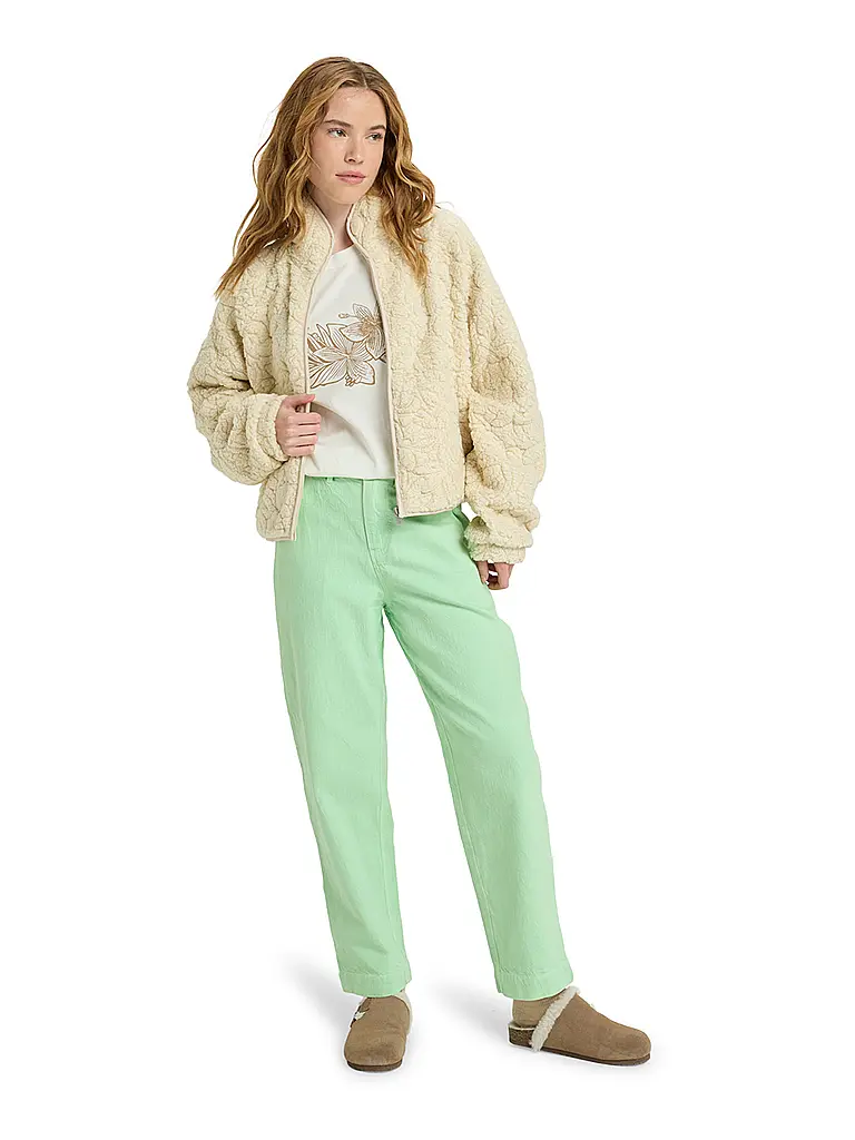 ROXY | Giacca in pile da donna Blurry Cloud | Crema