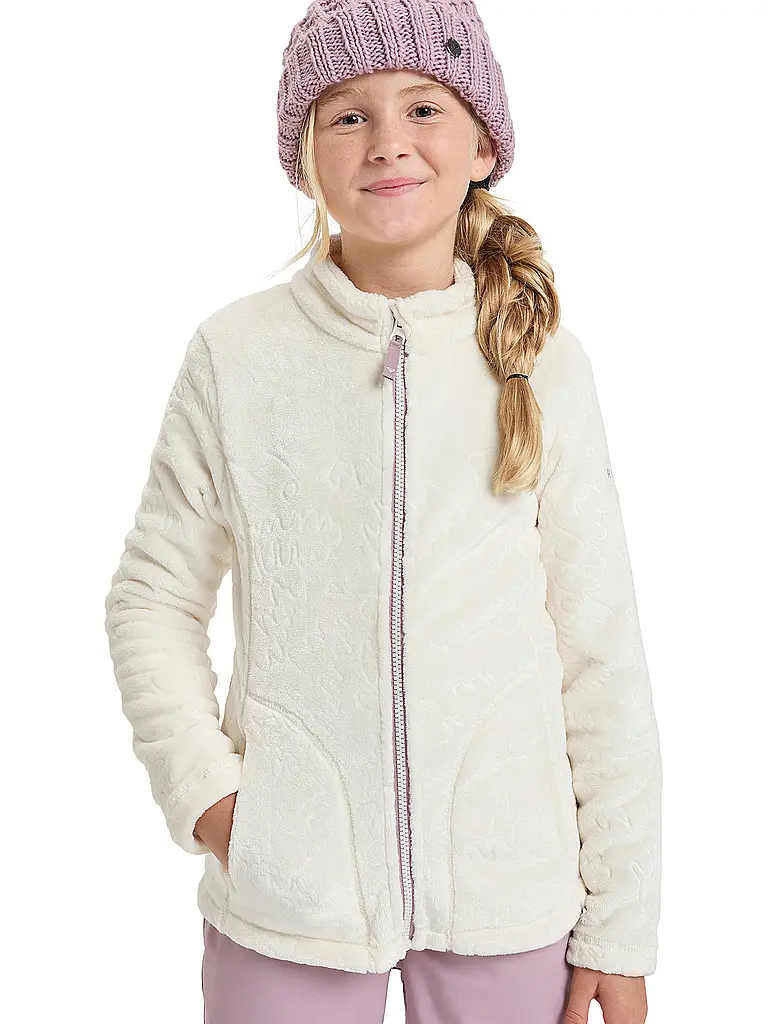 ROXY | Giacca in pile da snowboard Igloo da ragazza | Crema