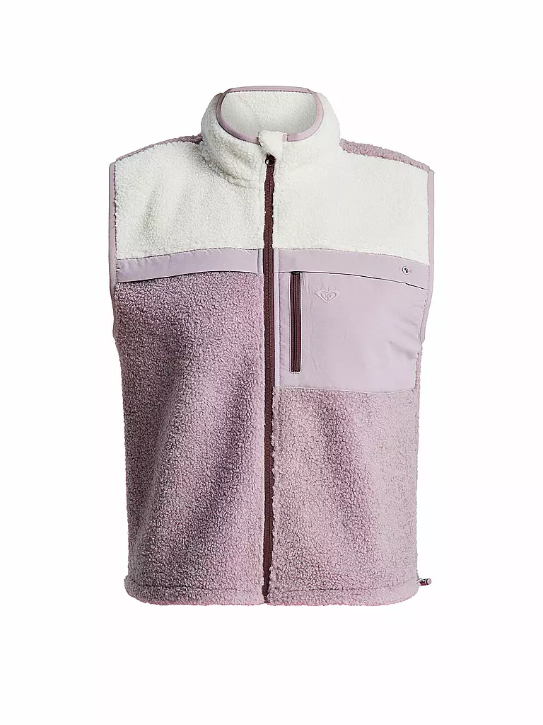 ROXY | Gilet in pile da donna Boundless Spirit | Rosa