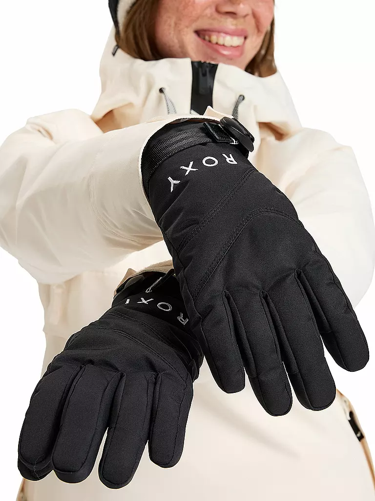 ROXY | Guanti da donna Jetty Solid | Nero