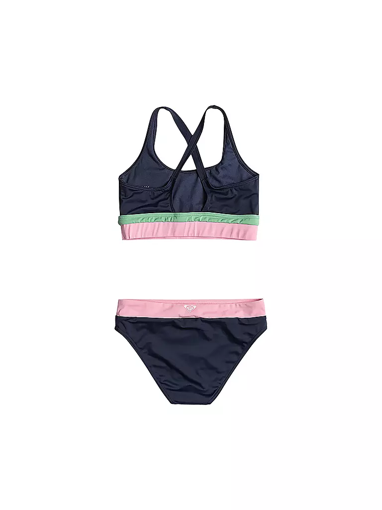 ROXY | Mädchen Bikini Ilacabo Active  | Blu scuro