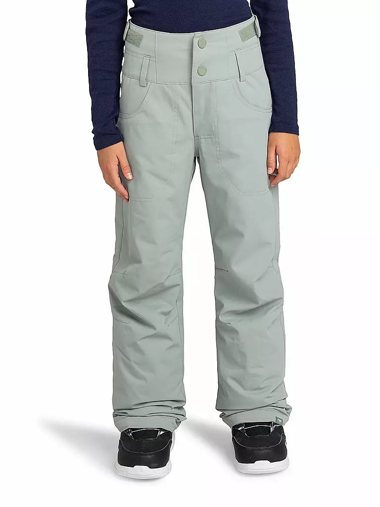 ROXY | Pantaloni da snowboard da ragazza Diversion | Verde chiaro