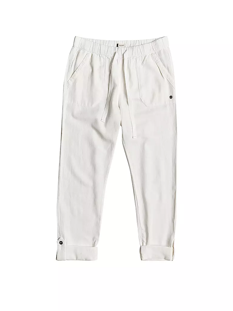 ROXY | Pantaloni da spiaggia cargo da donna On The Seashore | Bianco