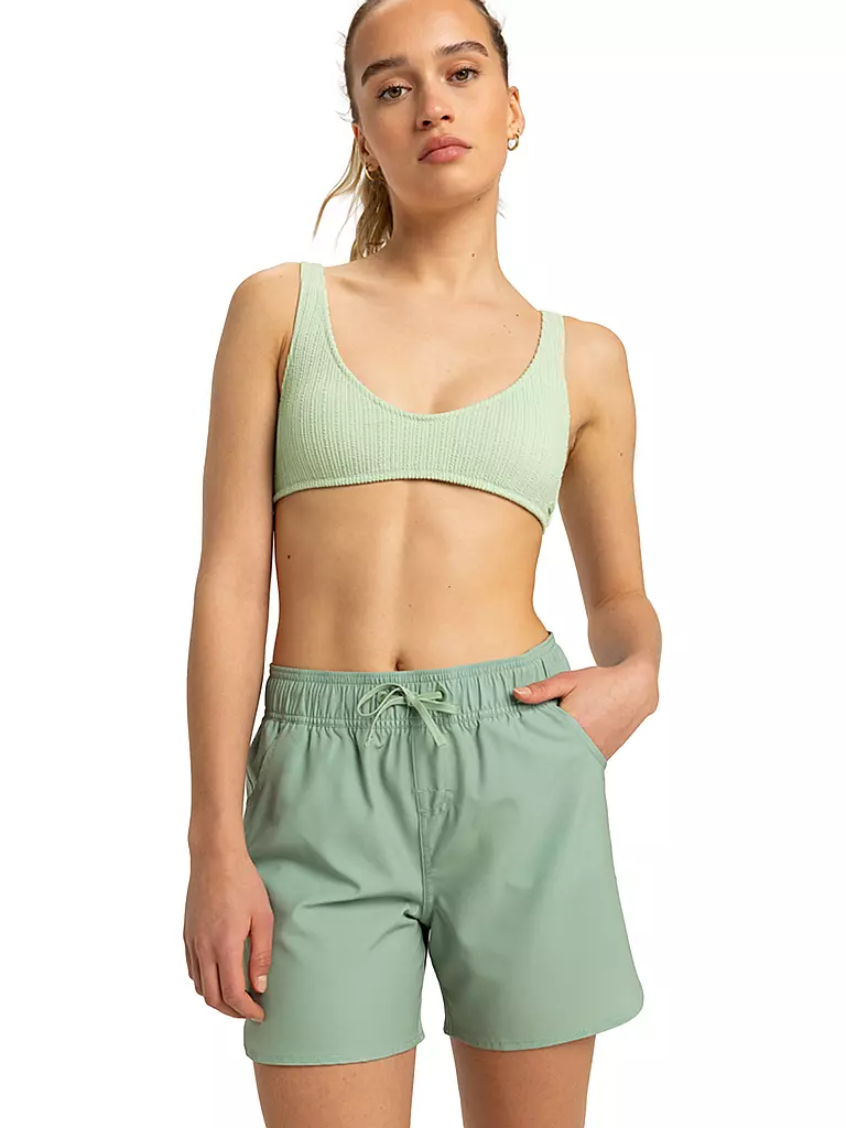 ROXY | Short Wave da donna 5 pollici | Verde chiaro