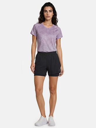 RUKKA | Shorts da corsa da donna Makela Print 2in1