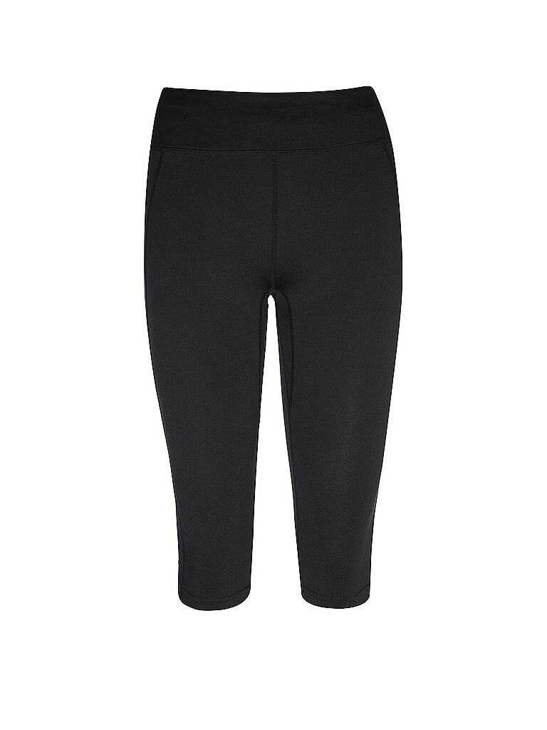 Pantaloni da corsa da donna Maakeski 3/4 nero 36