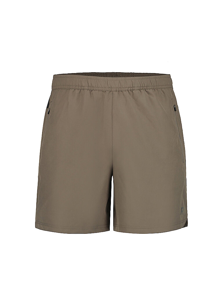 Pantaloncini da corsa da uomo Myllypuro marrone XXL