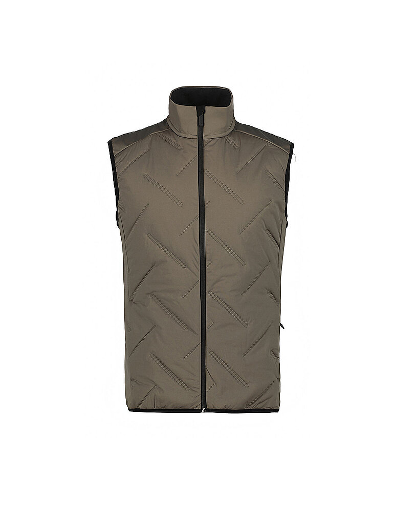 Gilet da running da uomo Maata marrone S