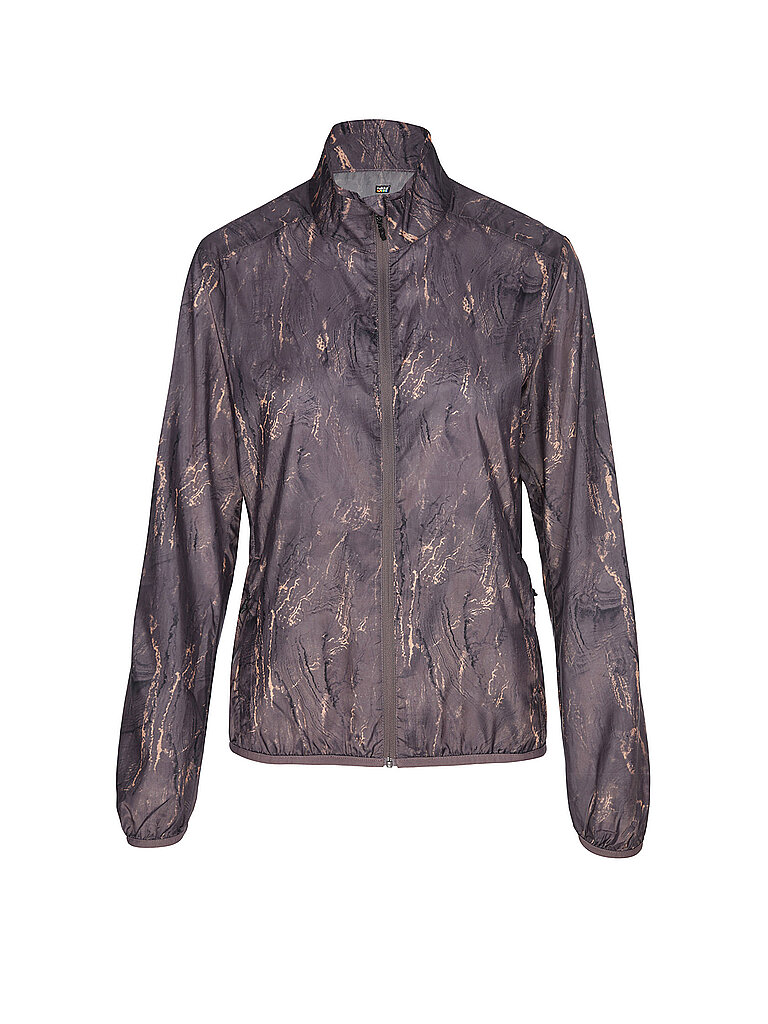 Giacca da running da donna Maile Print lilla 38