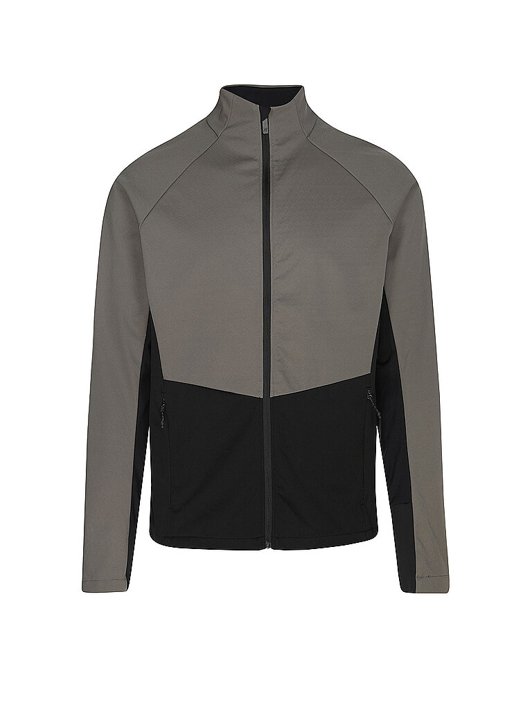 Giacca softshell da sci di fondo Talimaki da uomo marrone L