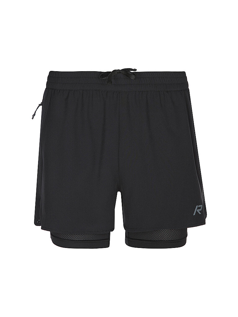 Pantaloncini da running da donna Makela 2in1 nero 40