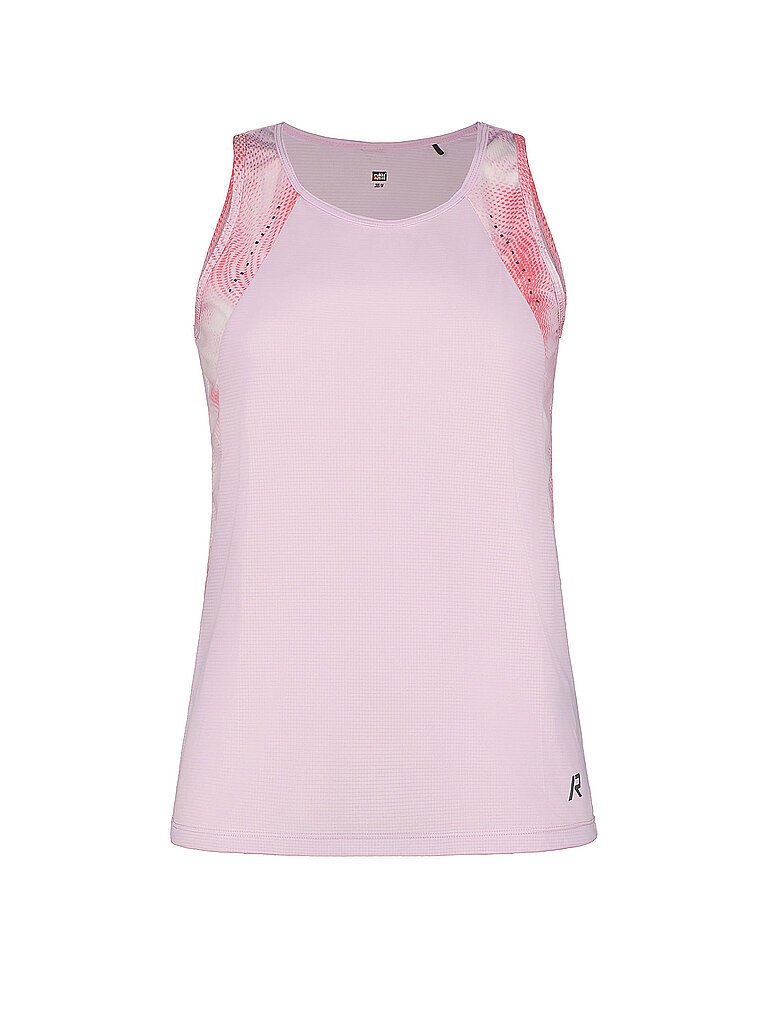 Canotta da running da donna con stampa rosa 36