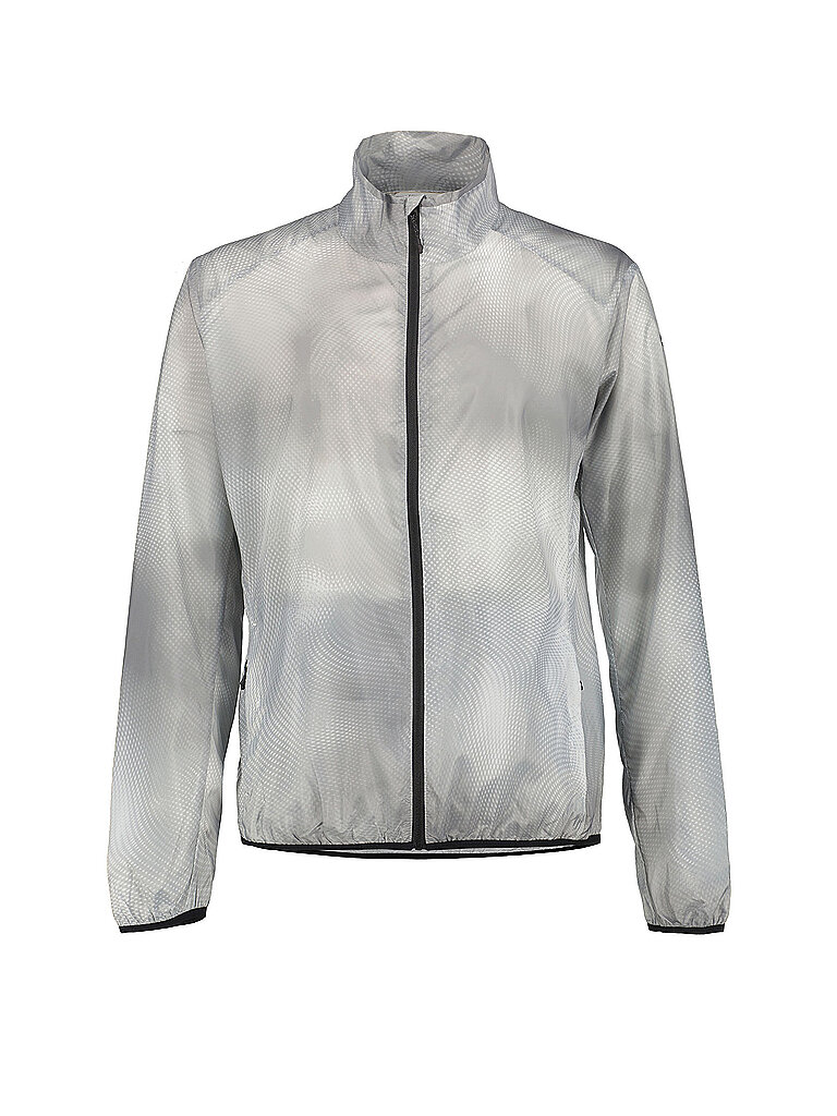 Giacca da running da uomo Mailo grigio chiaro S