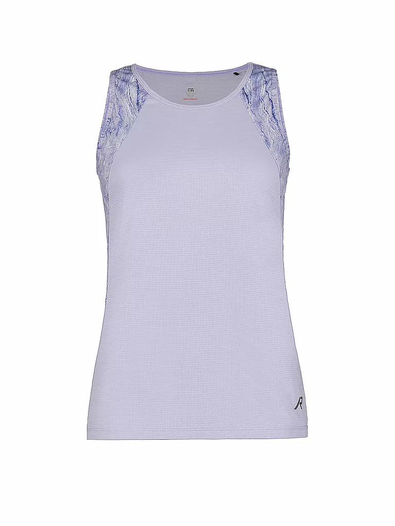 RUKKA | Canotta da running da donna Millola Print | Lilla