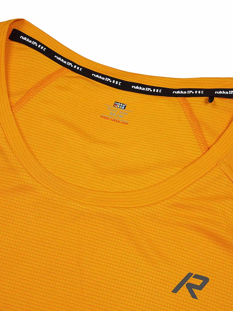 RUKKA | Canotta da running da uomo Mikkola | Arancione