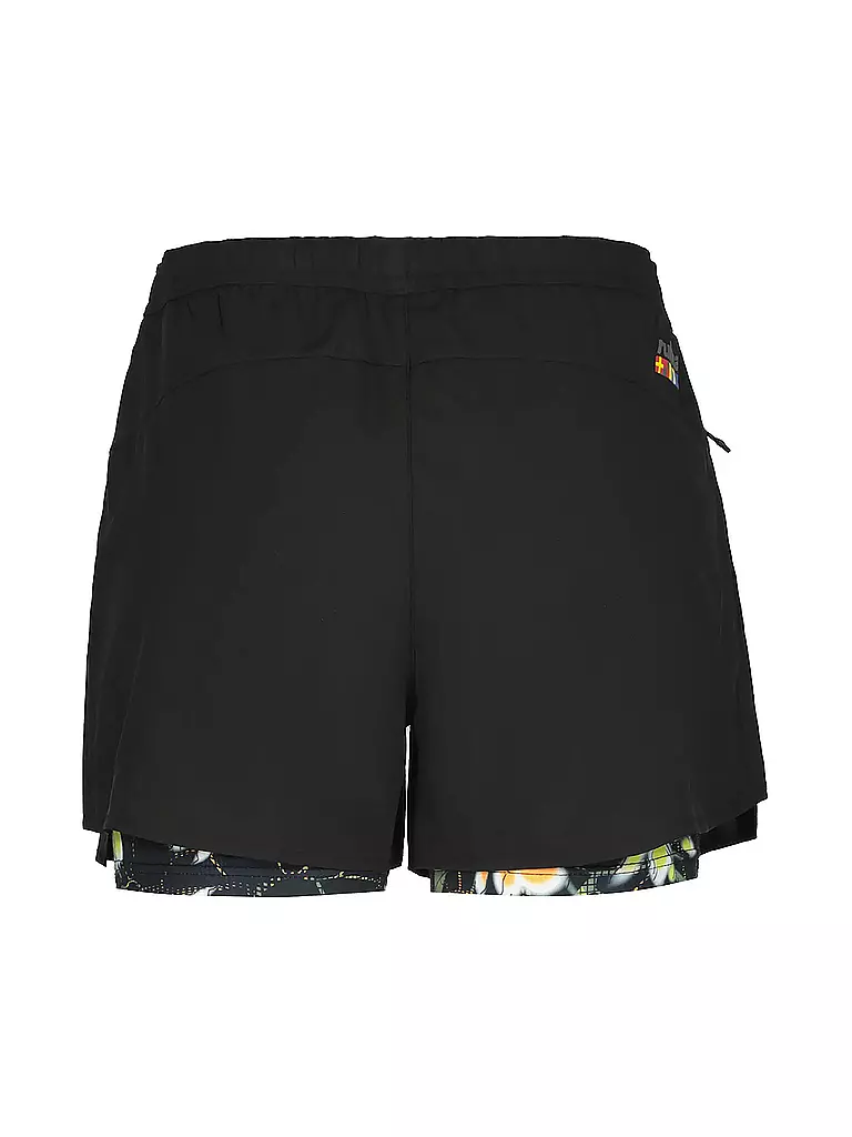 RUKKA | Damen 2in1 Laufshort Mahala | Nero