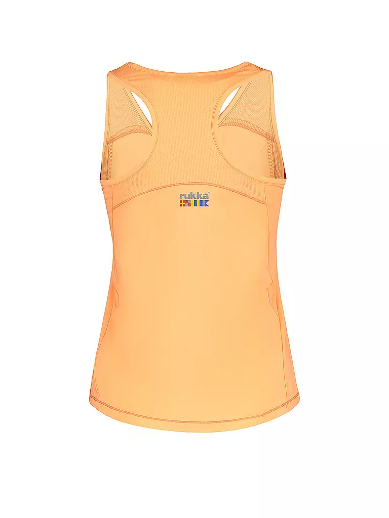 RUKKA | Damen Lauftank Maanselka | Arancione