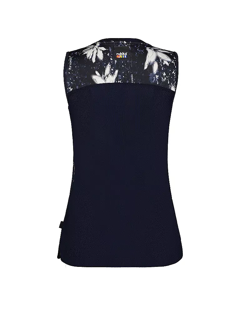 RUKKA | Damen Tennis Tanktop Yloine | Blu scuro