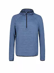 RUKKA | Felpa da running con cappuccio e zip Meilan da uomo | Blu scuro