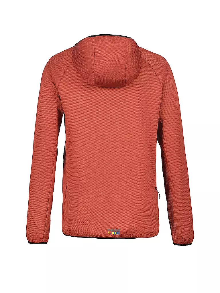 RUKKA | Felpa da running da uomo con zip Meilan | Rame