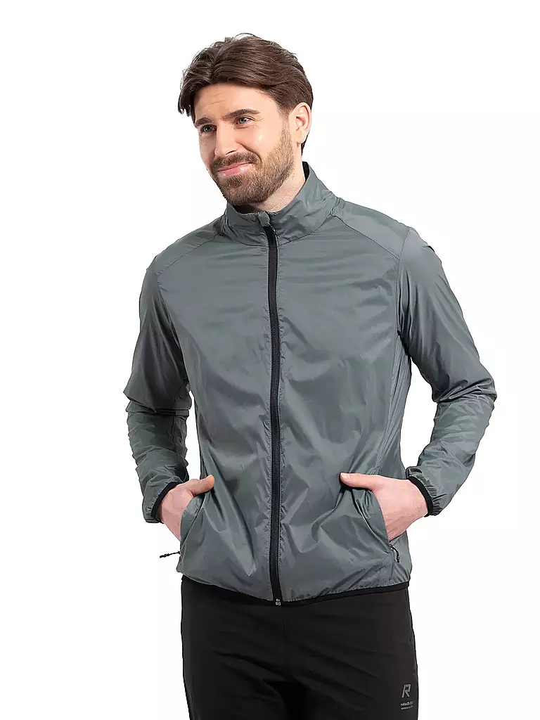 RUKKA | Herren Laufjacke Mailo | Grigio