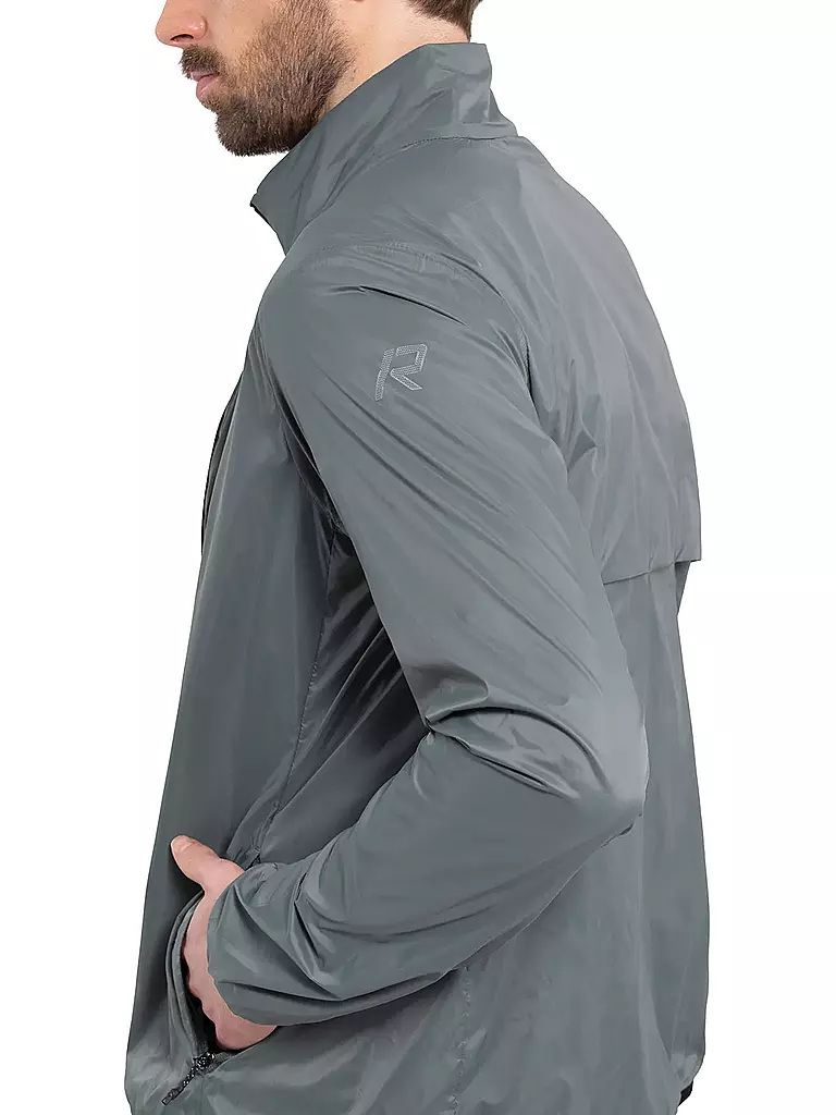 RUKKA | Herren Laufjacke Mailo | Grigio