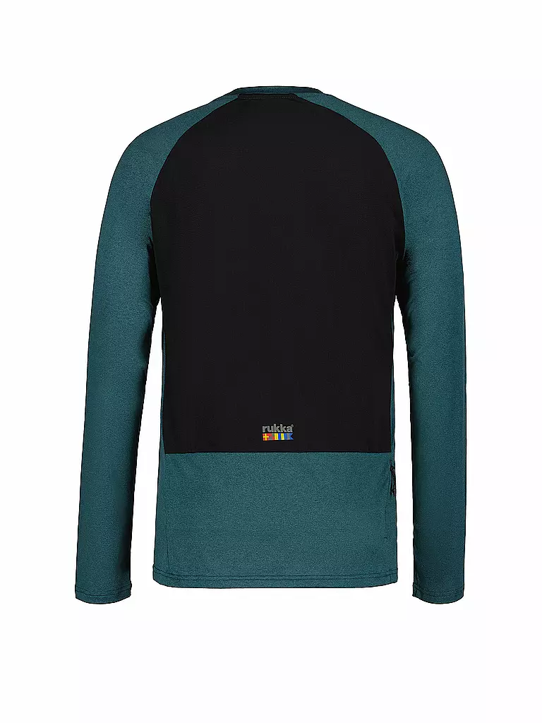 RUKKA | Herren Laufshirt Melko | Verde scuro