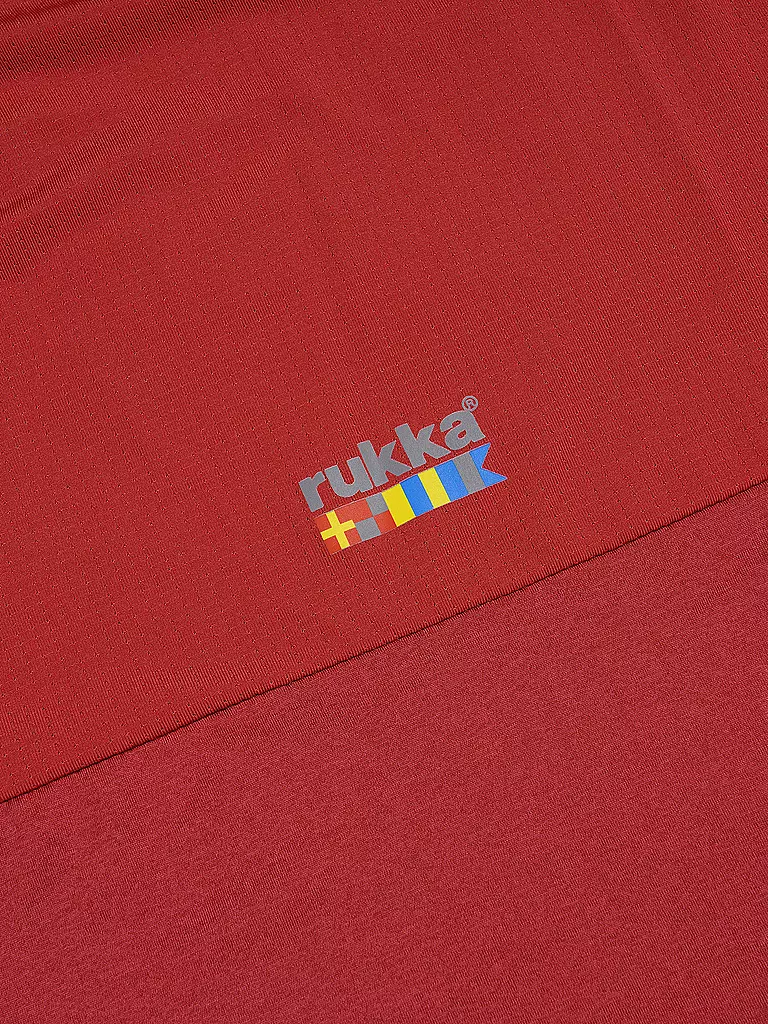 RUKKA | Herren Laufshirt Melko | Rosso