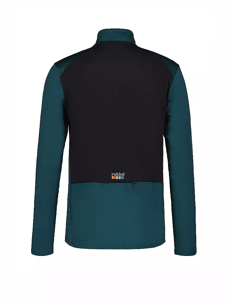 RUKKA | Herren Laufshirt Murtola | Verde scuro