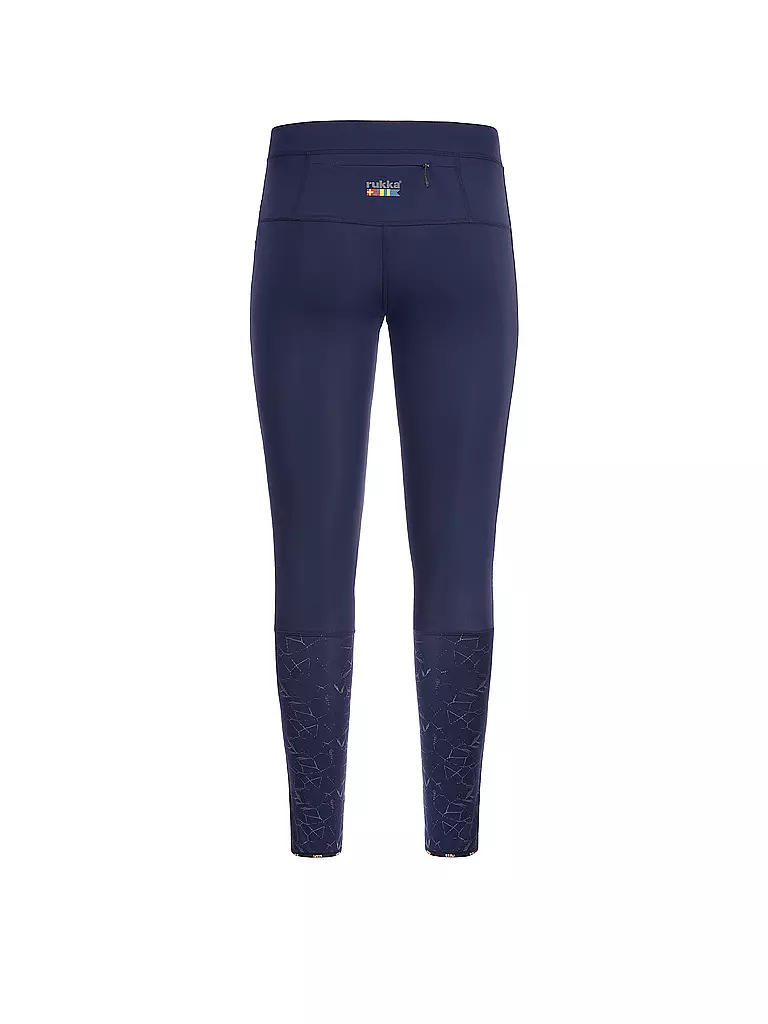 RUKKA | Herren Lauftight Mustis Reflective | Blu scuro