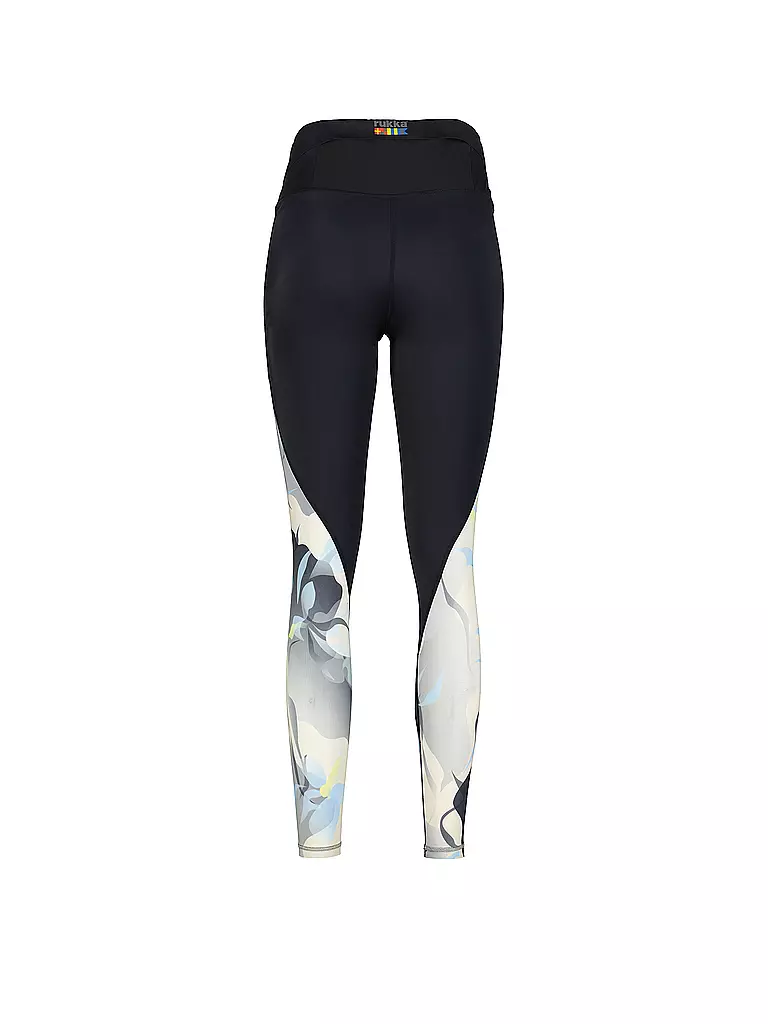 RUKKA | Lauftight da donna Monna Print | Nero