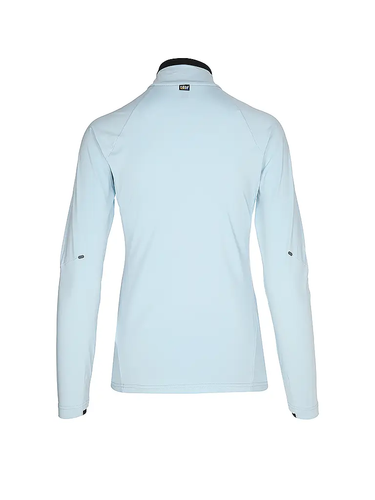 RUKKA | Maglia da running da donna Maalo con zip | Blu chiaro