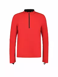 RUKKA | Maglia da running da uomo Maanin con zip | Rosso